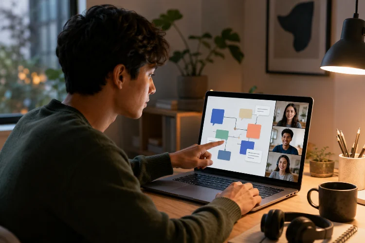 How Learning Apps Support Student Collaboration Online